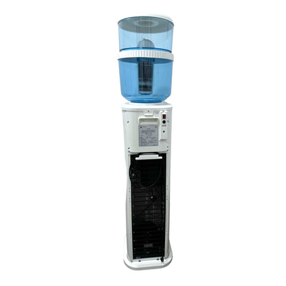 Aimex White Free Standing Hot and Cold Water Dispenser with Filter Bottle