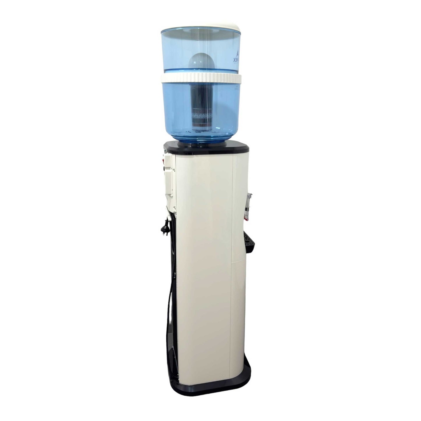 Aimex Premium Free Standing Water Cooler Hot & Cold Black & White + Filter