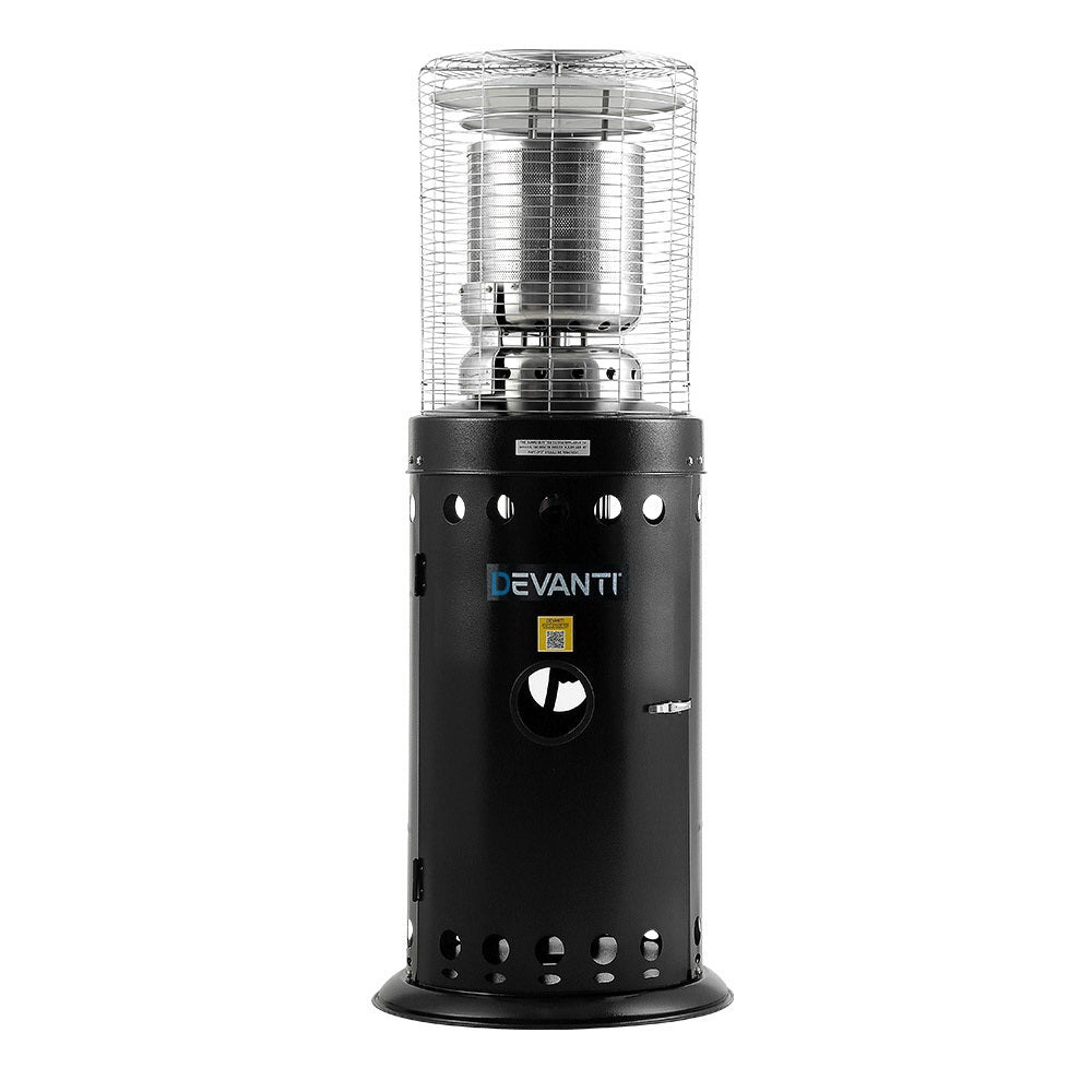 Devanti Outdoor Gas Patio Heater Black