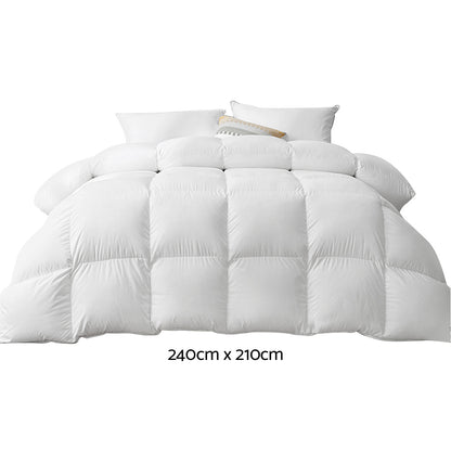 Giselle Bedding 700GSM Goose Down Feather Quilt King