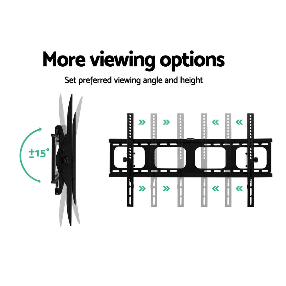 Artiss TV Wall Mount Bracket for 42"-90" LED LCD TVs Tilt Slim Flat Low Profile