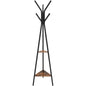 VASAGLE Vintage Coat Rack Stand Black