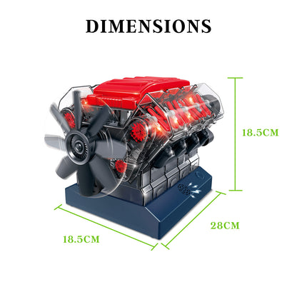 Stemnex Amazing V8 Model Engine STEM Toy Build Your Own Educational Construction Kit