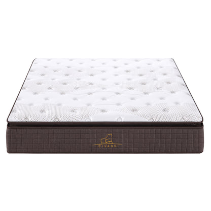 Luxe Dreams King Size 7 Zones Pocket Spring Premium Medium Feel 34cm Mattress