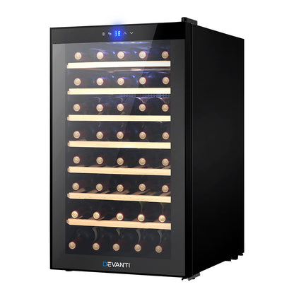 Devanti Wine Fridge Cooler 51 Bottles